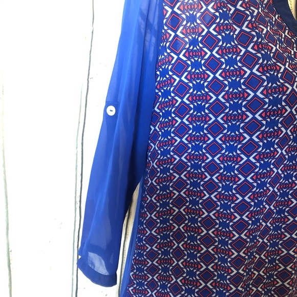 🆕 NWOT INDIAN BRAND “AND” TUNIC WITH SLIP 🆕 - Picture 4 of 8